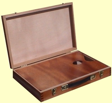 Mahogany Framed Artist Box